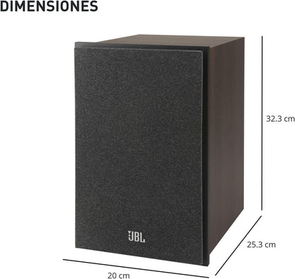 JBL - Stage2 250B 2-Way 5.25-inch Bookshelf Loudspeaker - Pair - 2 Speakers