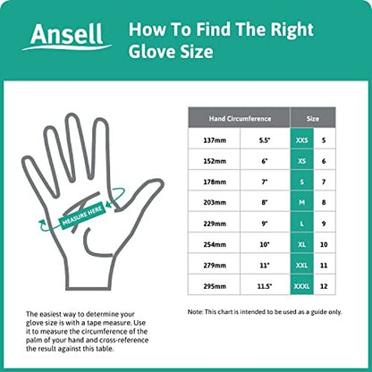 HyFlex 11-542 Cut Protection Gloves - Light, High Cut Protection, Grip, Size
