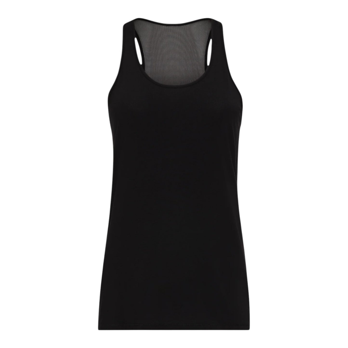 Victoria’s Secret Sport VSX Black Mesh Racerback Tank Top