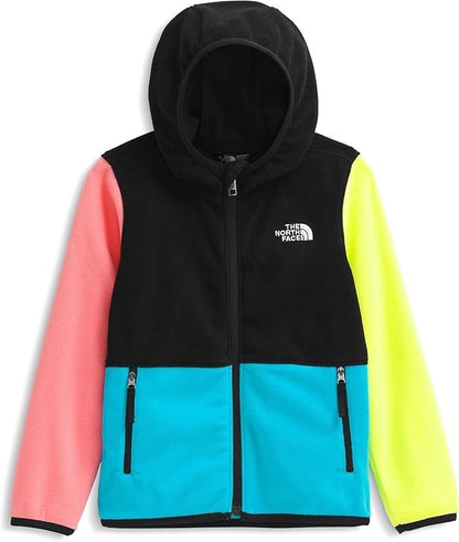 The North Face Little Kids'  Glacier Full-Zip Fleece Hoodie, Black or Pink