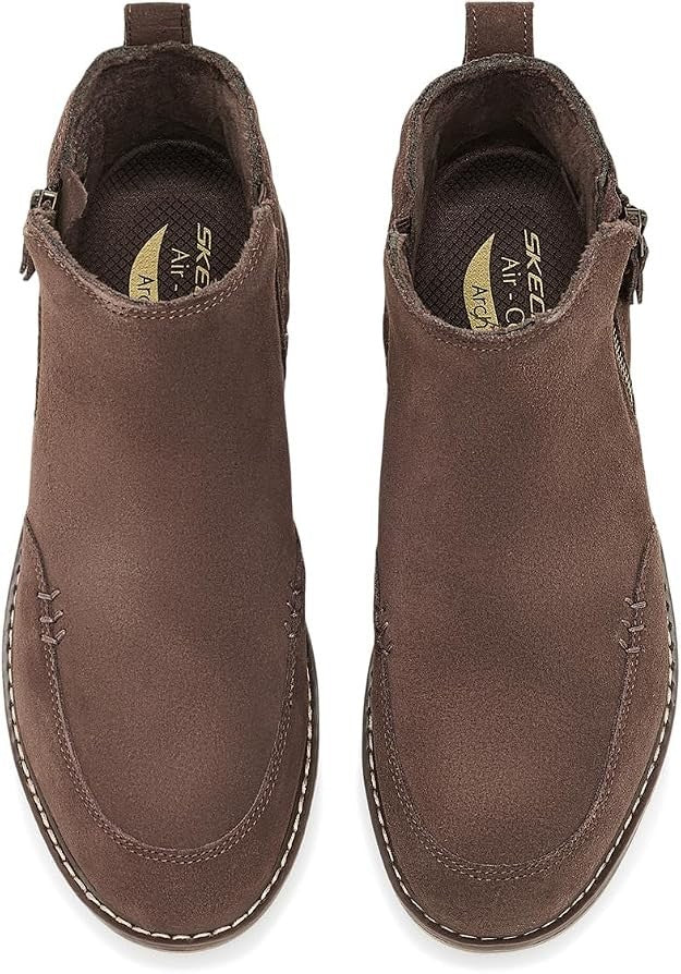 Women's Boots SKECHERS Arch Fit Mojave - Boundless Bliss in Black or Chocolate