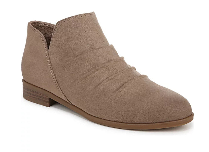 Dr. Scholl's Women's Rae Zip Shooties - Boots- Taupe - New in Box