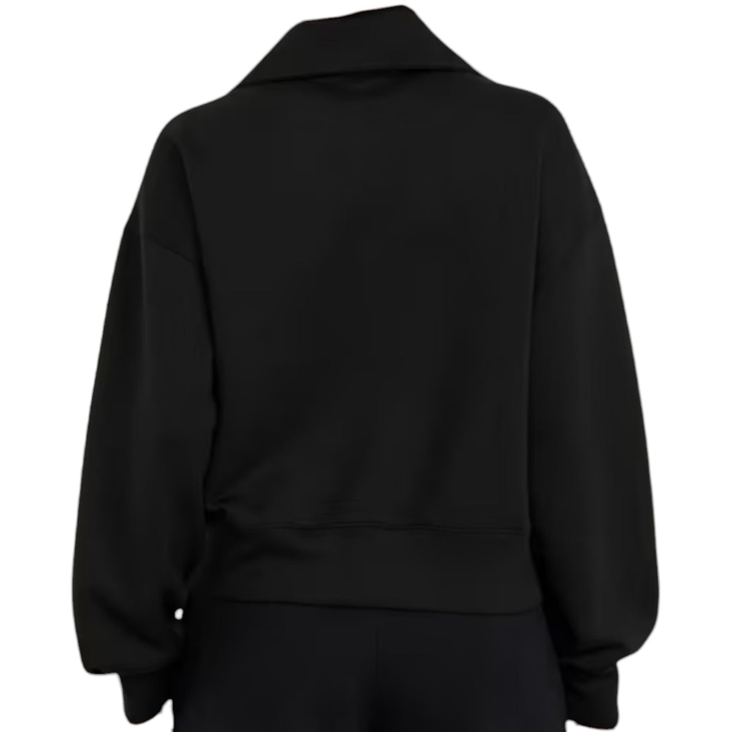 Old Navy Bounce Fleece Half-Zip Pullover Sweatshirt in Black or Brown, All Sizes
