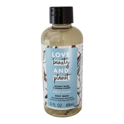 Love Beauty and Planet Coconut Water & Mimosa Flower Body Wash 3 oz