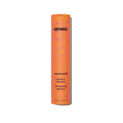 Amika Normcore Signature Shampoo Gently Cleanses Scalp & Hair Hydrates Dullness
