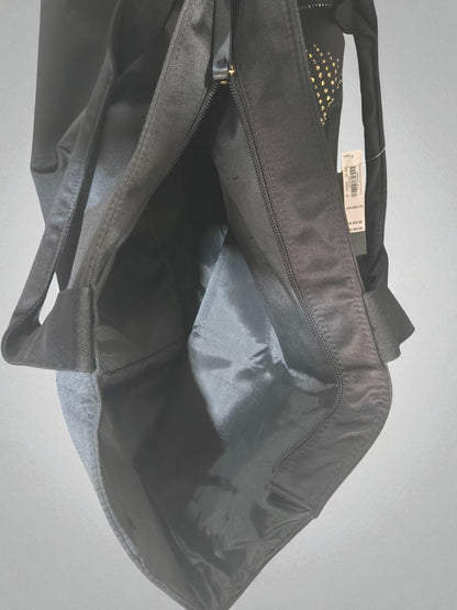 Victoria's Secret Black Fashion Show Tote Weekender Bag 2025 Rhinestone Bling