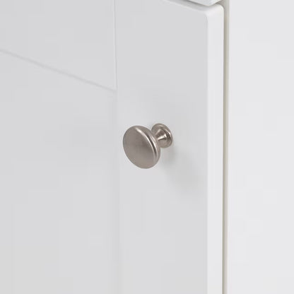 Project Source Dover 36 in White Single Sink Bathroom Vanity with White Top