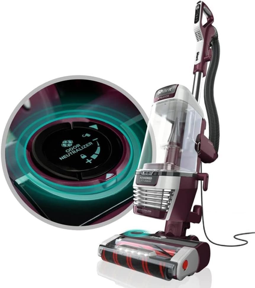 Shark Stratos Upright Vacuum w/Ultra Powered Hair Pickup - AZ3000