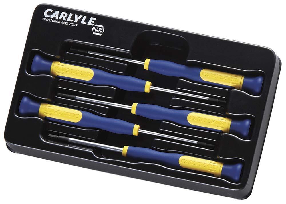 Carlyle Hand Tools SDSPRH5M Screwdriver Set