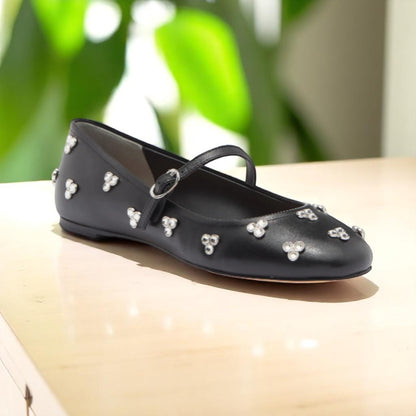 Stuart Weitzman Shoes, Pearl Dancer, Sofia 50 Stretch, Tammy Crystal Mary Jane