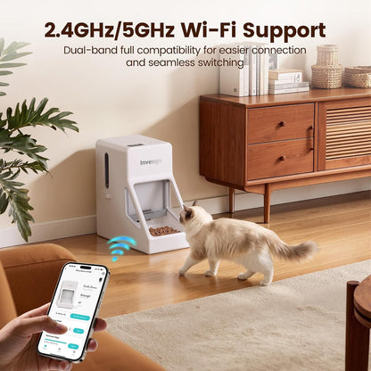 Invengo RFID Automatic Cat Feeder, Microchip & RFID Tag Compatible