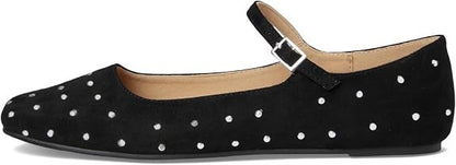 Journee Women's Carrie Ballet Flat Shoes Wide Width Buckle Strap Flats size 9.5W