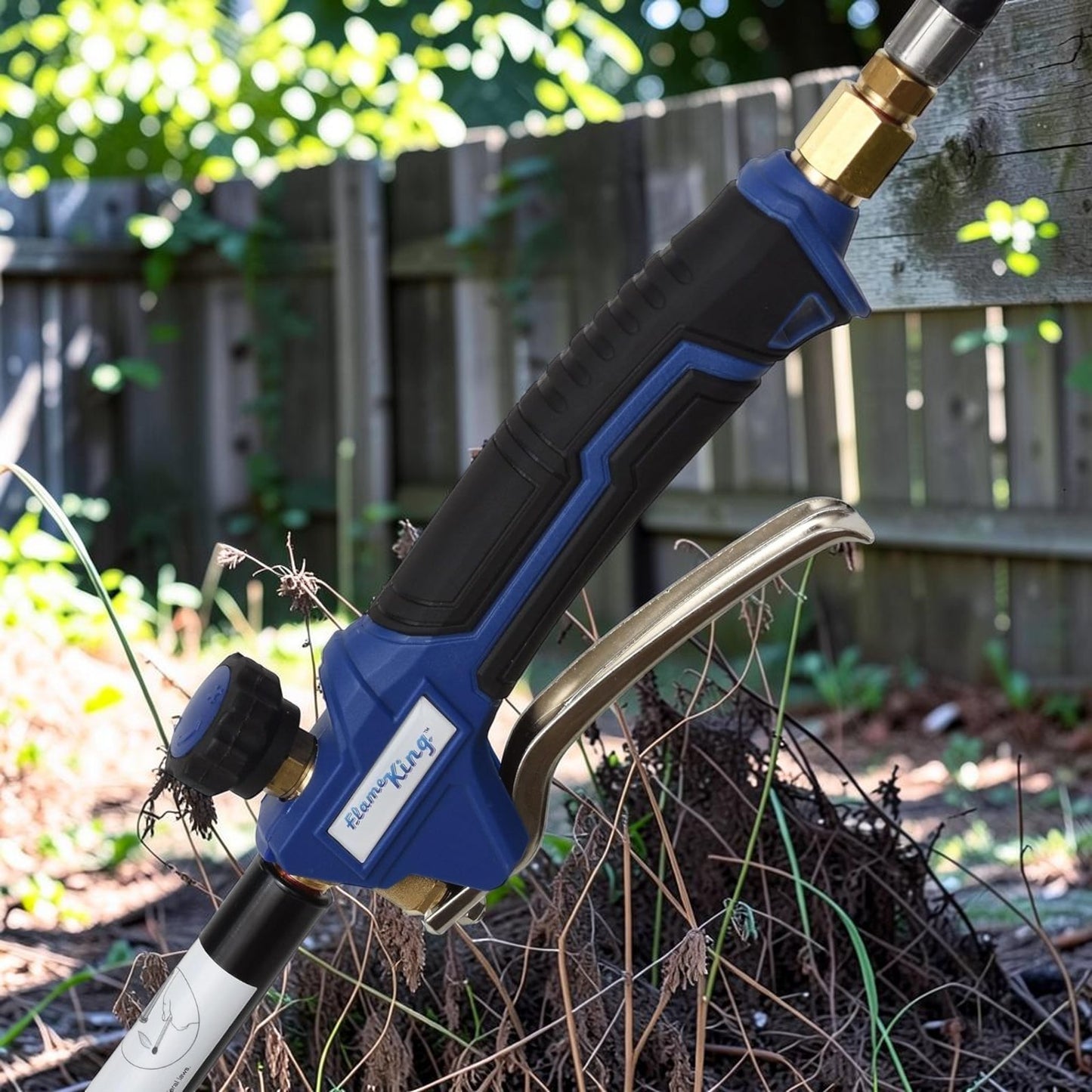 500,00 BTU Propane Torch, Heavy Duty Weed Burner, Extra Long 10’ Hose, Adjust...
