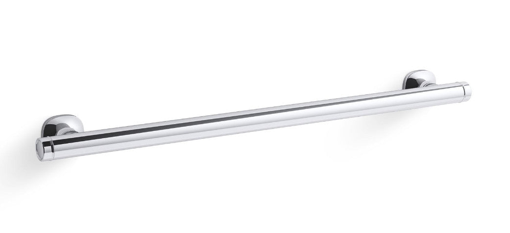 Kohler R29967 24" Grab Bar Polished Chrome Modern Style