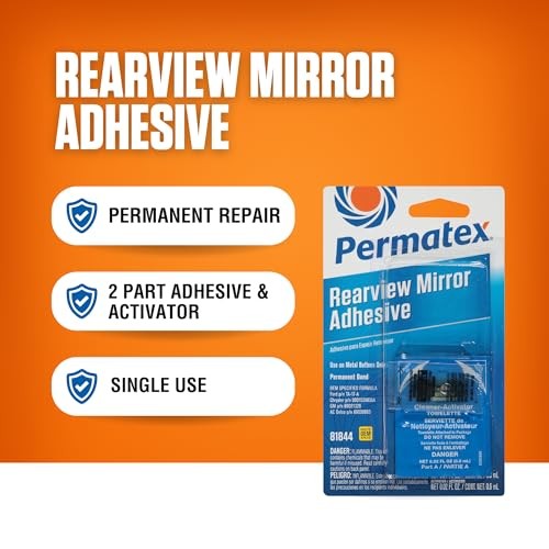 Permatex Professional Strength Rearview Mirror Adhesive