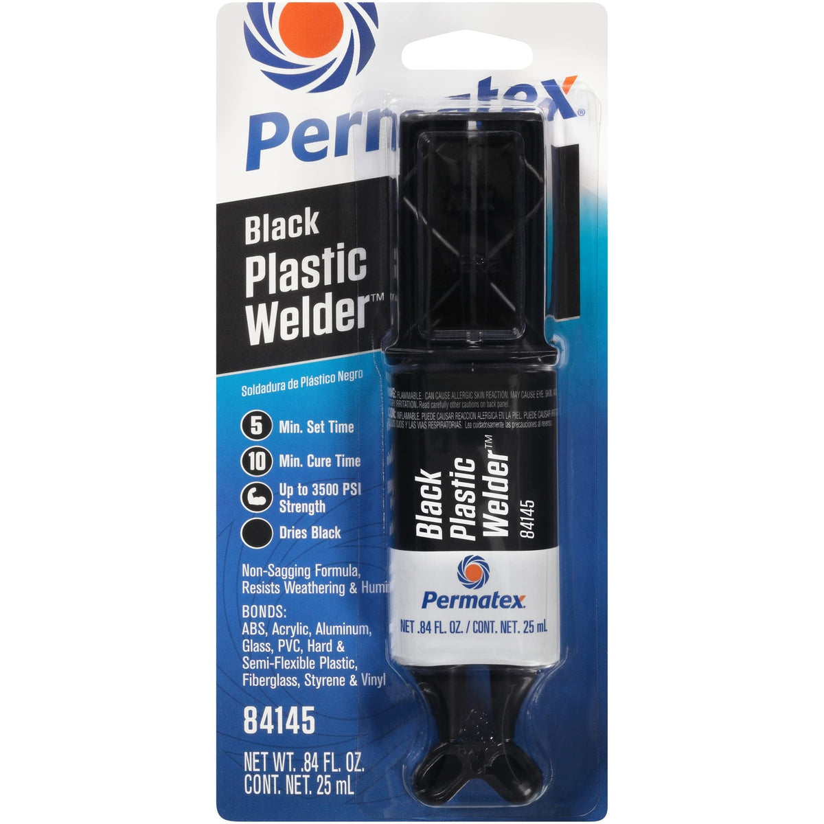 Permatex Permapoxy Black Plastic Weld