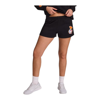 Reebok Women's Supergirl Graphic Sweatshirt & French Terry Graphic Shorts