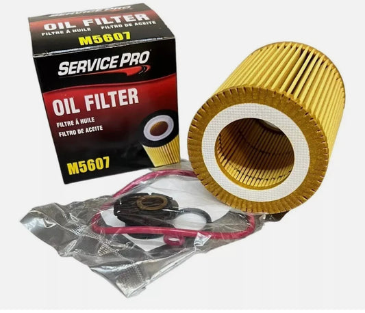 Service Pro M5607 Engine Oil Filter BMW Pack Of 6 Filters
