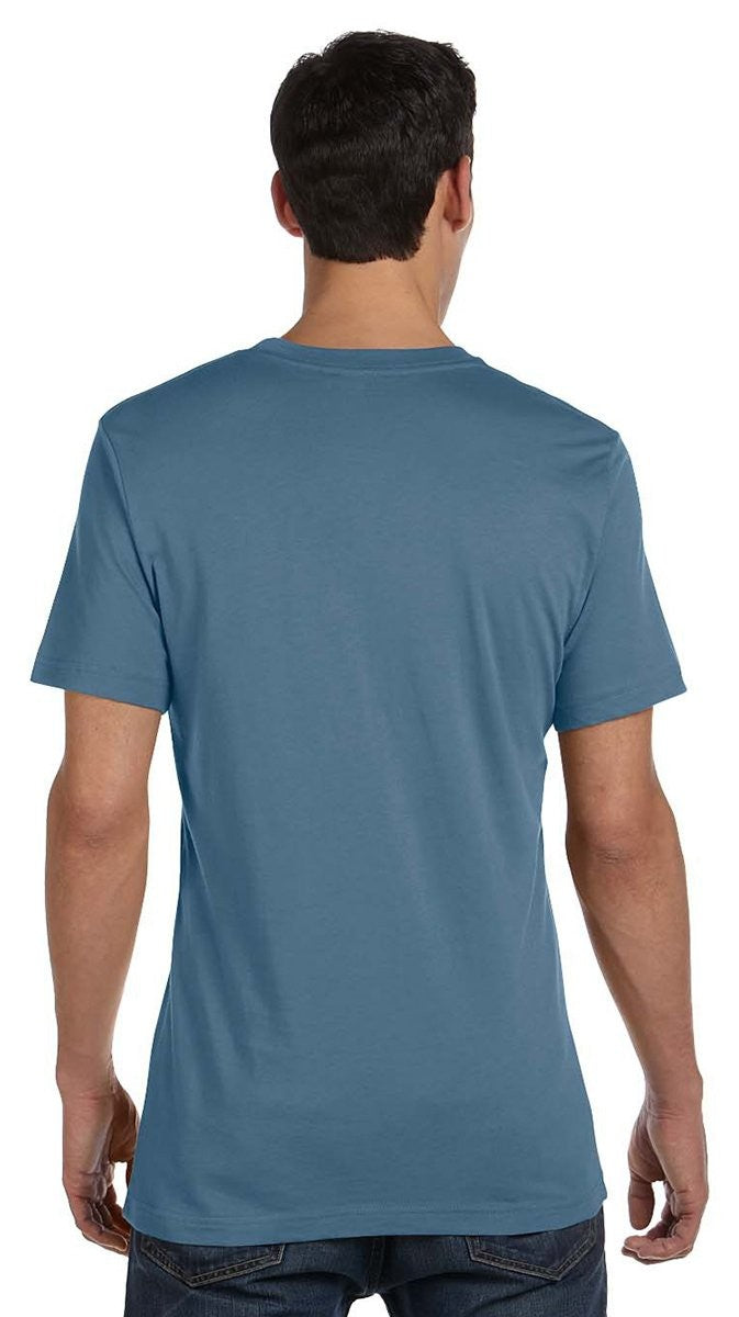 BELLA+CANVAS Men's Jersey Short Sleeve Tee, Olive, S