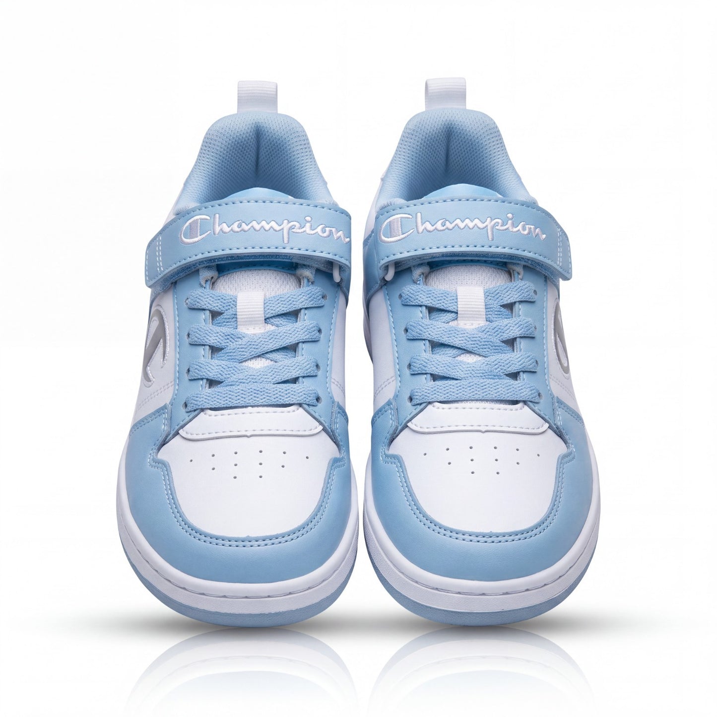 Champion Arena Power Lo V2  Kid's Sneaker Light Blue/White, size 11, 12, 1, 2,3