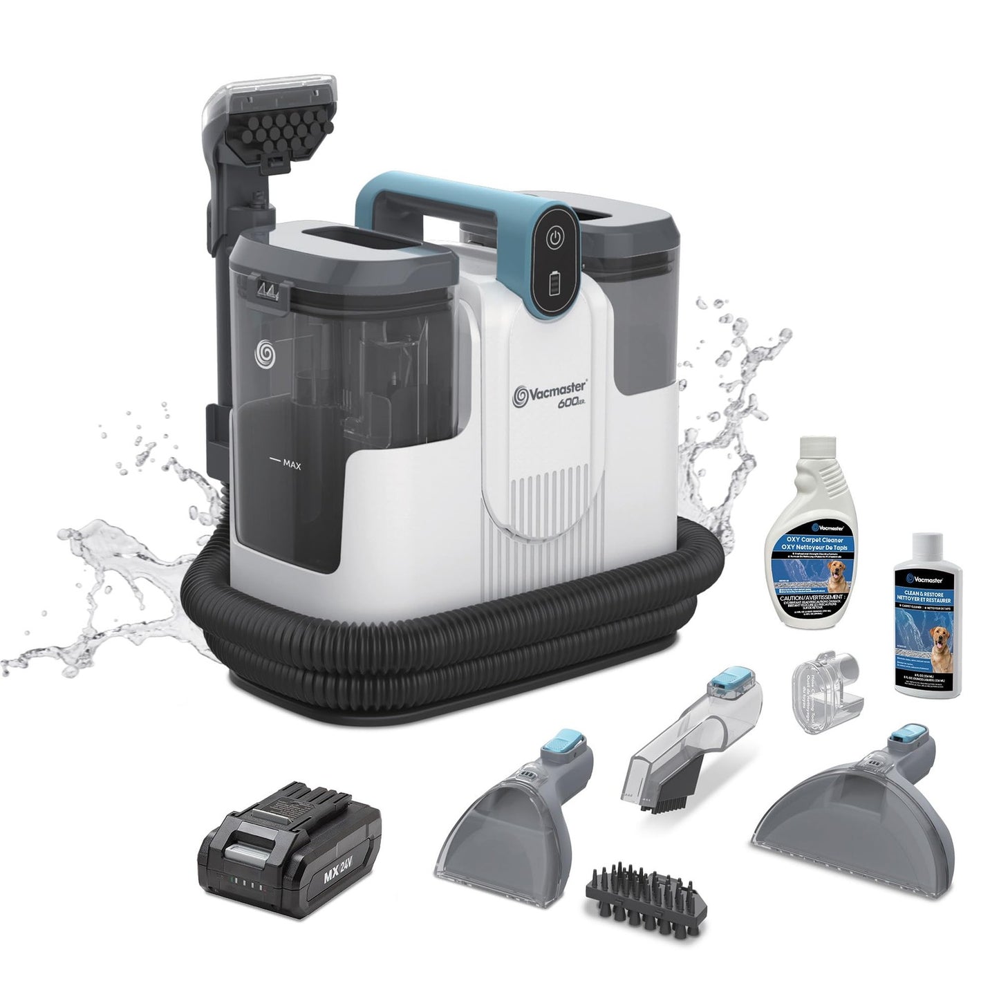 Vacmaster Portable Carpet & Upholstery Spot Cleaner Machine