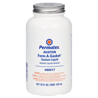 Permatex 80019-12PK Aviation Form-A-Gasket No. 3 Sealant, 4 oz. (Pack of 12)