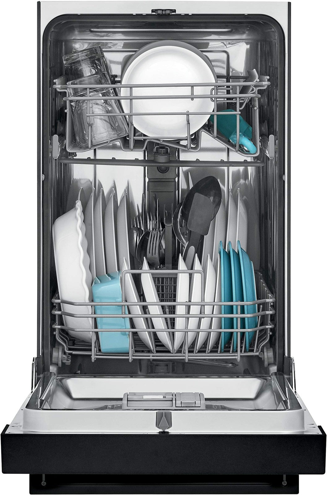 Frigidaire 18 in. ADA Compact Front Control Dishwasher with Dual Spray Arms, 52