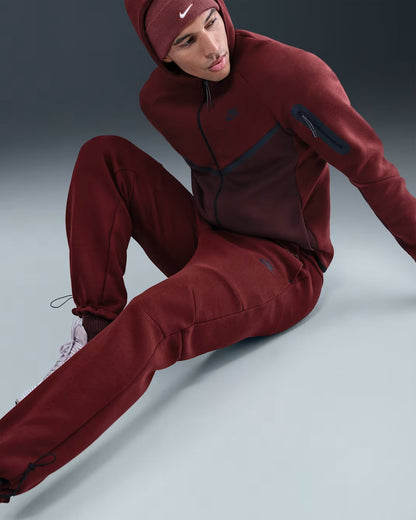 Nike Tech Fleece Open-Hem Pants Men’s Large IM0697-619 Dark Team Red