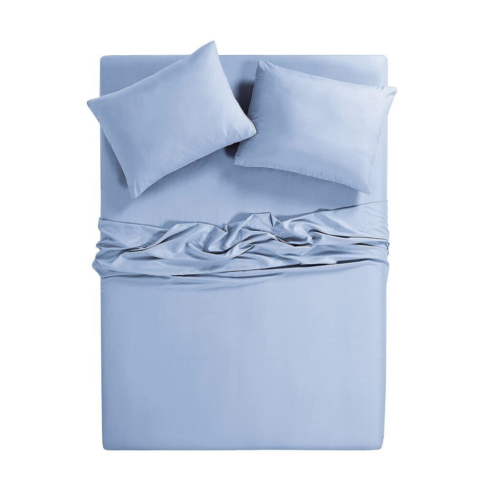 WellBeing 300-Thread-Count Oxywash 4-Piece Sheet Set