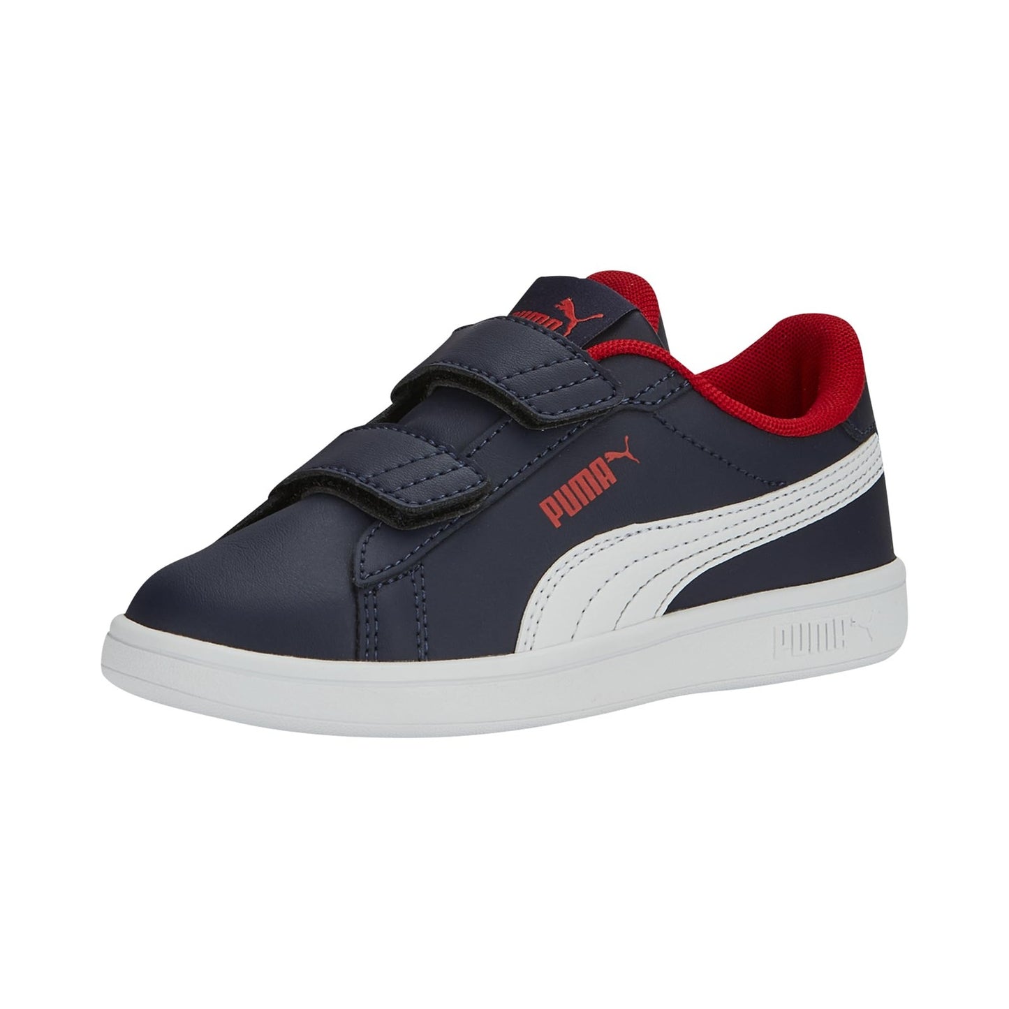 PUMA Unisex-Child Smash Hook and Loop Sneaker