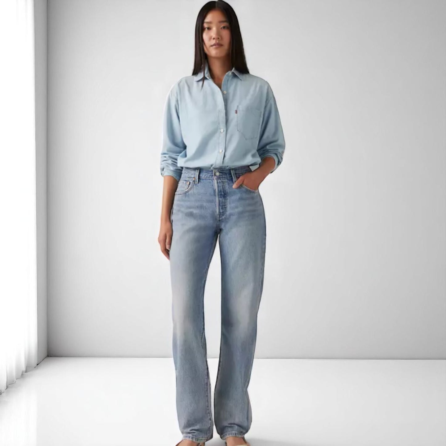 HOT DEAL Levi's® Premium 501 '90s Lightweight Women's Jeans, Fun Flare - 32 x 30