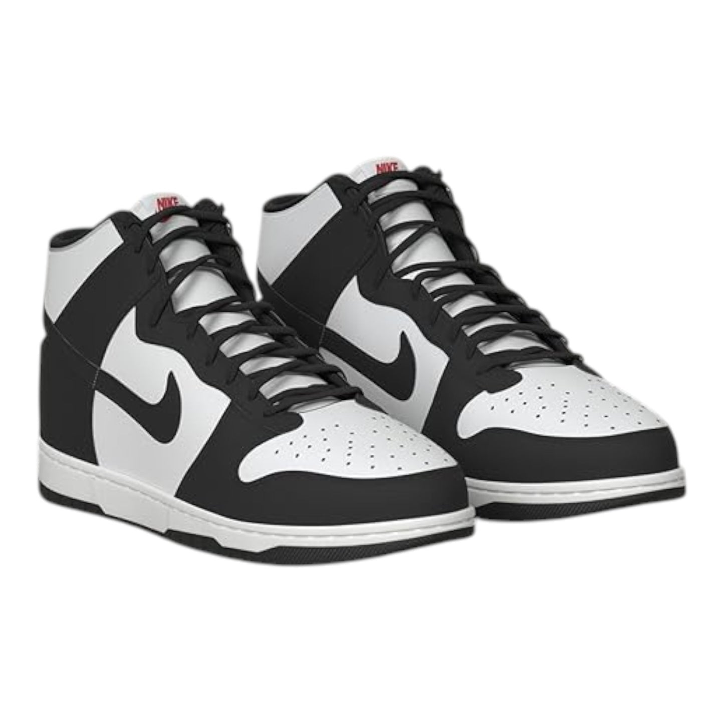 Nike Dunk High Women's Sneakers White/Black, (Size W8.5 - M7) DD1869-103