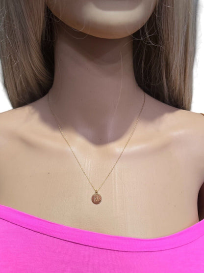 Kate Spade New York "M" Initial Gold Pendant Necklace