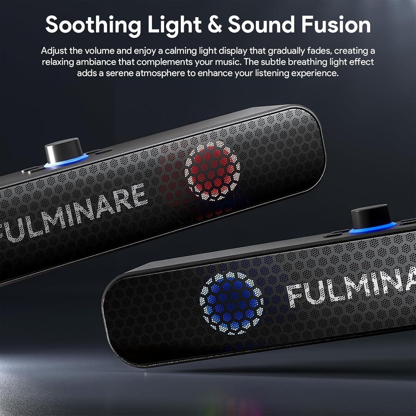 FULMINARE Bluetooth Speaker with 26W HD Sound, Portable Speaker