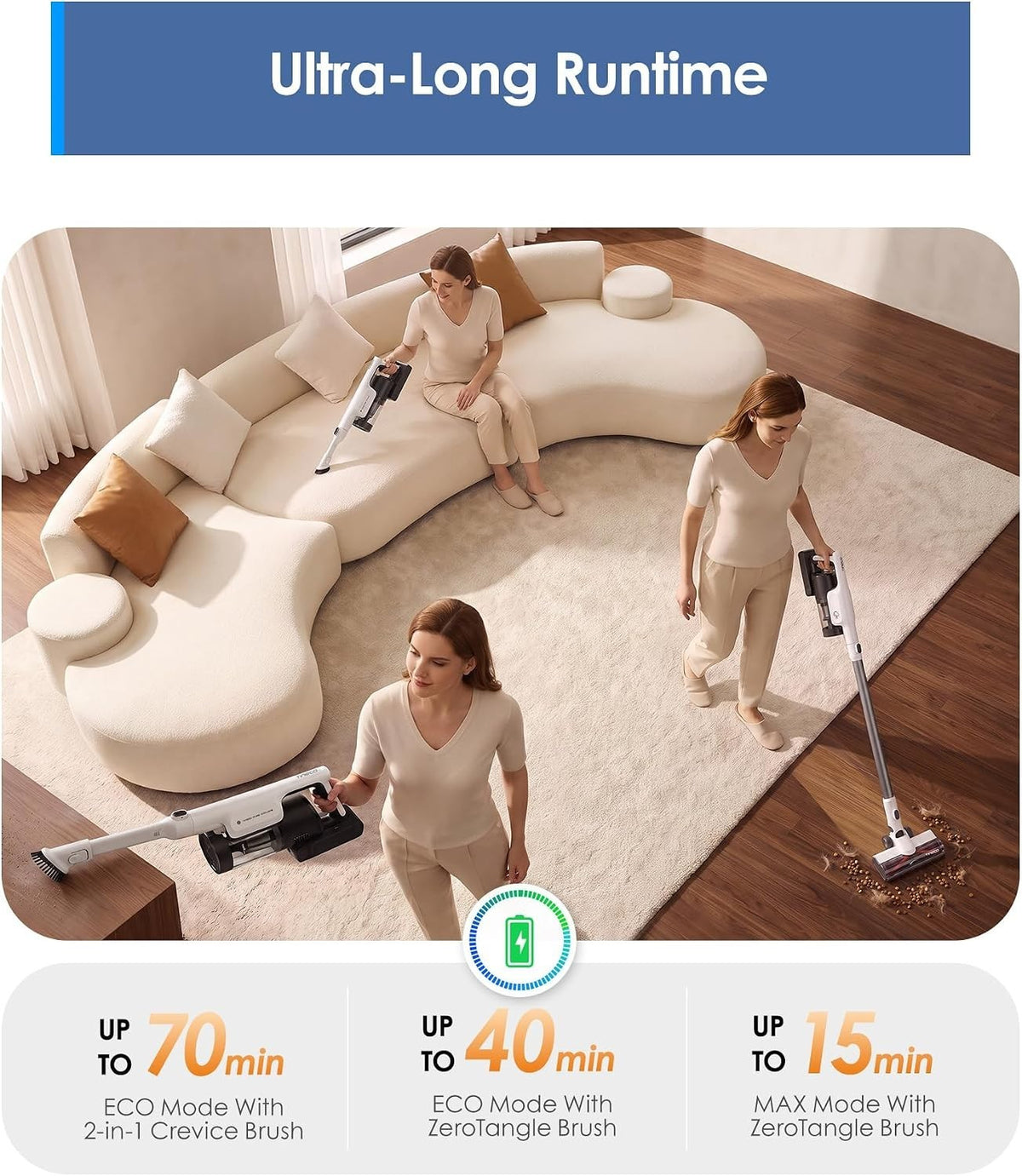 Tineco Pure ONE Station 5 Cordless Smart Vacuum with 2.5L Auto Dust Base New