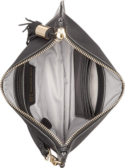 INC International Concepts Women's Natural I.n.c. Small Molyy Party Clutch Black
