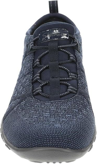 Skechers 23038 Breathe Easy Serendipity Sneakers Blue Relaxed Fit Air-Cooled