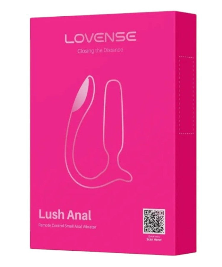 LOVENSE Lush Anal Vibrating Butt Plug Sex Toys, App Controlled Vibrator