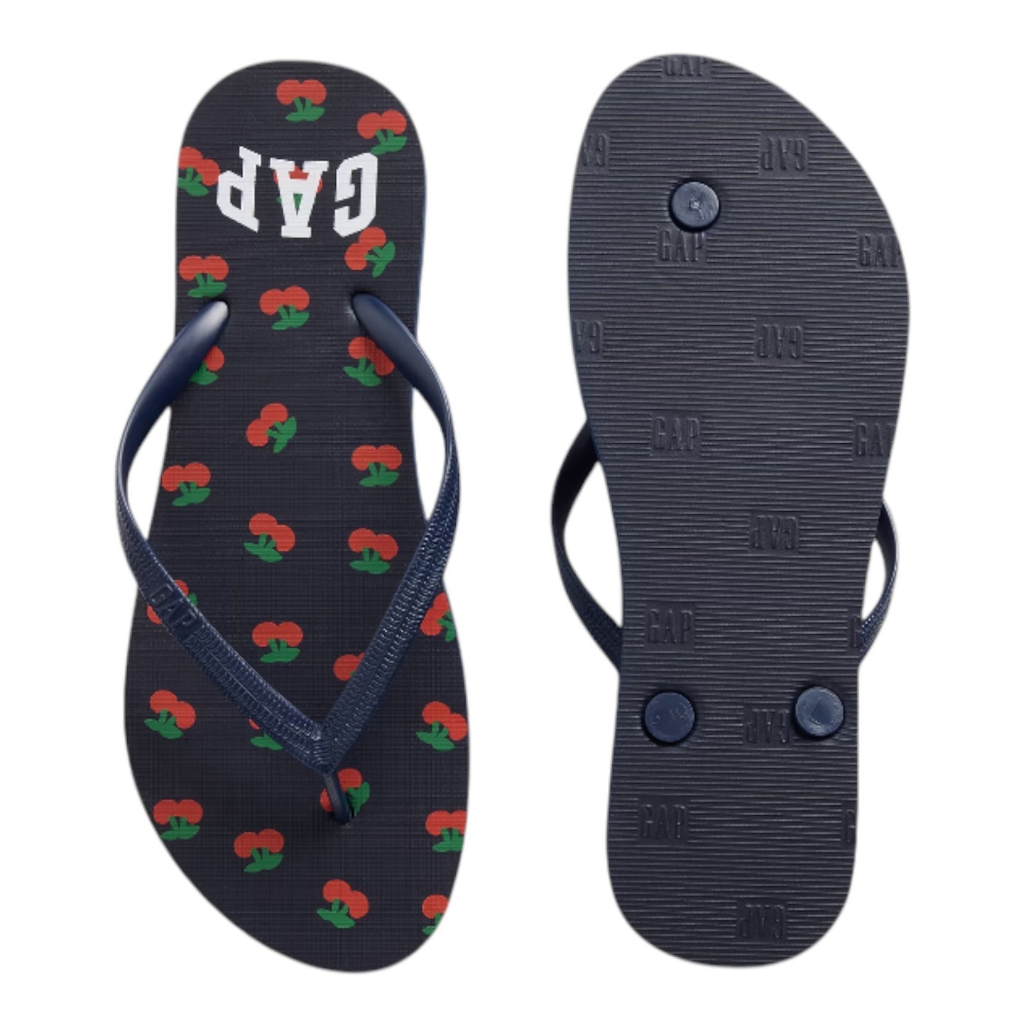 GAP Logo Flip Flops Women’s Size 7, 8 & 9 Sandals, Black, Green, Polka Dots etc