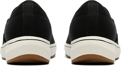 Clarks Women's Breezesky Zoe Canvas Loafers - Black - Size 6.5