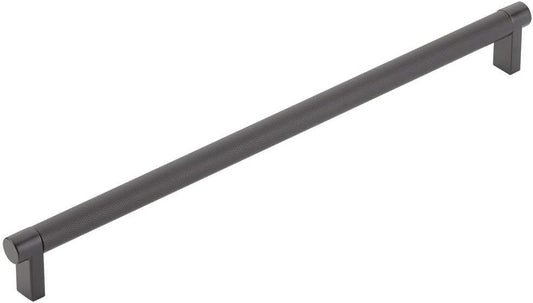Emtek 84058.RECUS19.KNUS19 | 12" Cabinet Pull | Flat Black | New