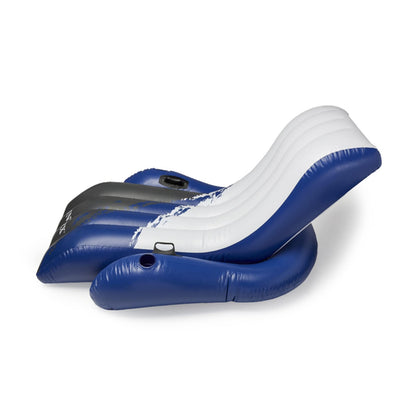 Intex Durable 18 Gauge Vinyl Inflatable Comfortable Pool Float Recliner Lounges