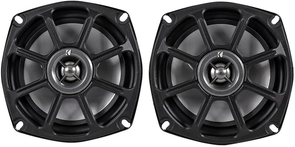 Kicker 10PS5250 200W 5.25" 2-Way Motorcycle/ATV/Boat/Marine Coaxial Speakers