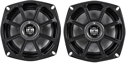 Kicker 10PS5250 200W 5.25" 2-Way Motorcycle/ATV/Boat/Marine Coaxial Speakers