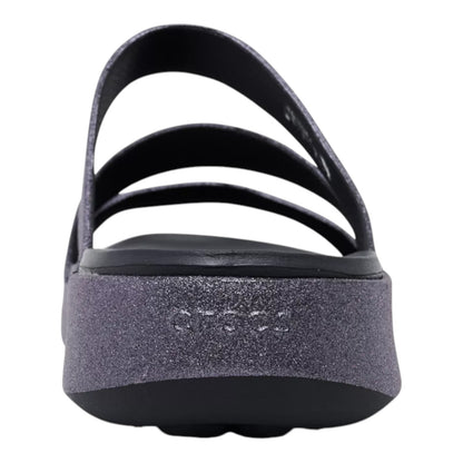 Crocs Women's Getaway Glimmer Strappy Sandals - Women's Size 9 - Deep Navy