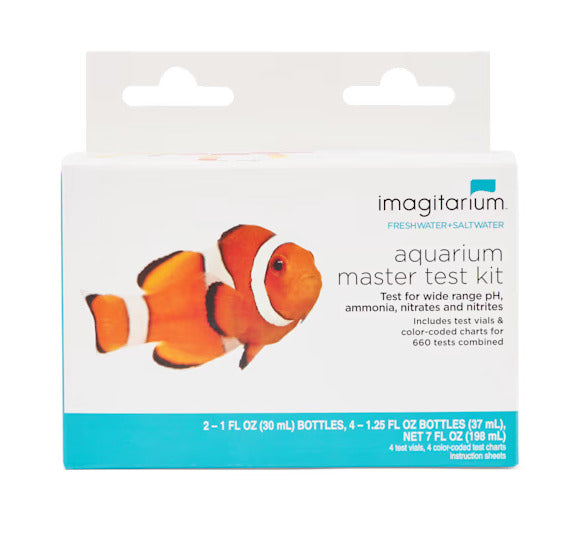 Imagitarium 3769528 Aquarium Master Test Kit Freshwater And Saltwater