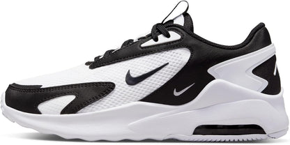 Women's Nike Air Max Bolt CU4152-101 White Black Low Top Mesh Sneakers - SZ 7