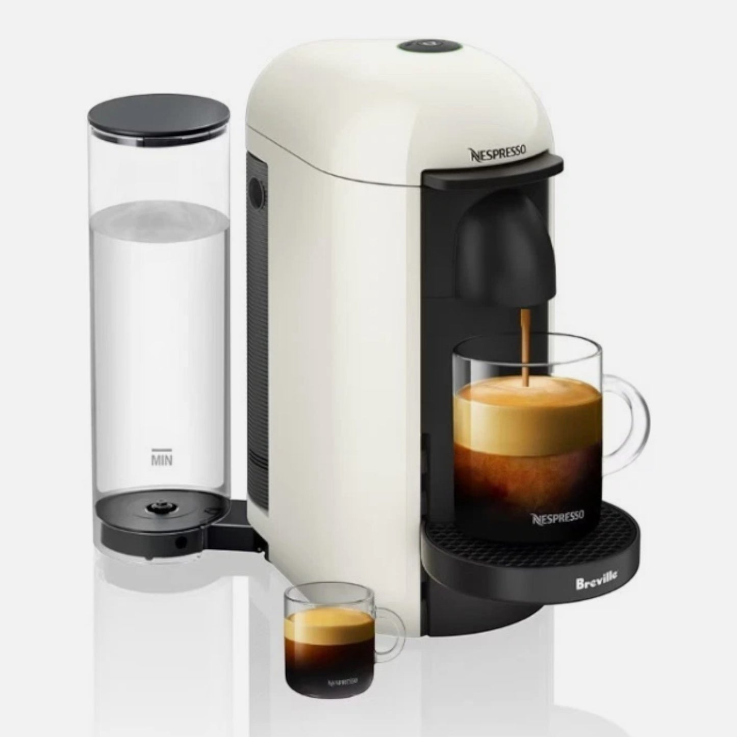 Nespresso VertuoPlus Single-Serve Coffee Maker and Espresso Machine by Breville