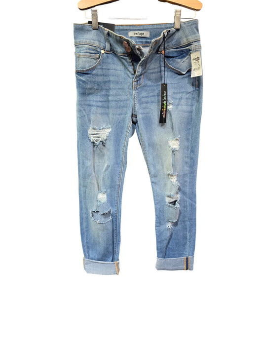 Charolette Russe Refuge Jeans 4, NWT, P9349-cr-mw