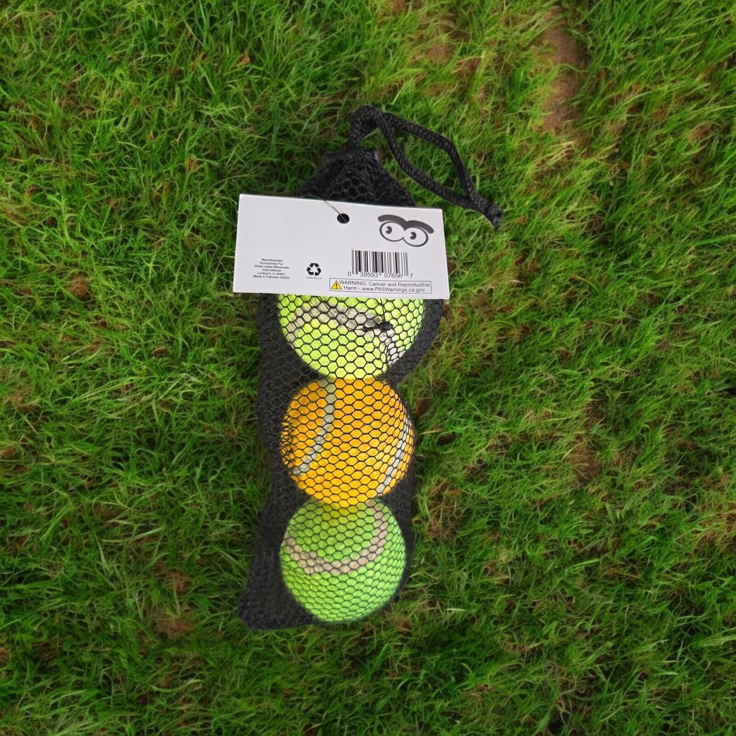 3pc. High Bounce Dog Tennis Balls